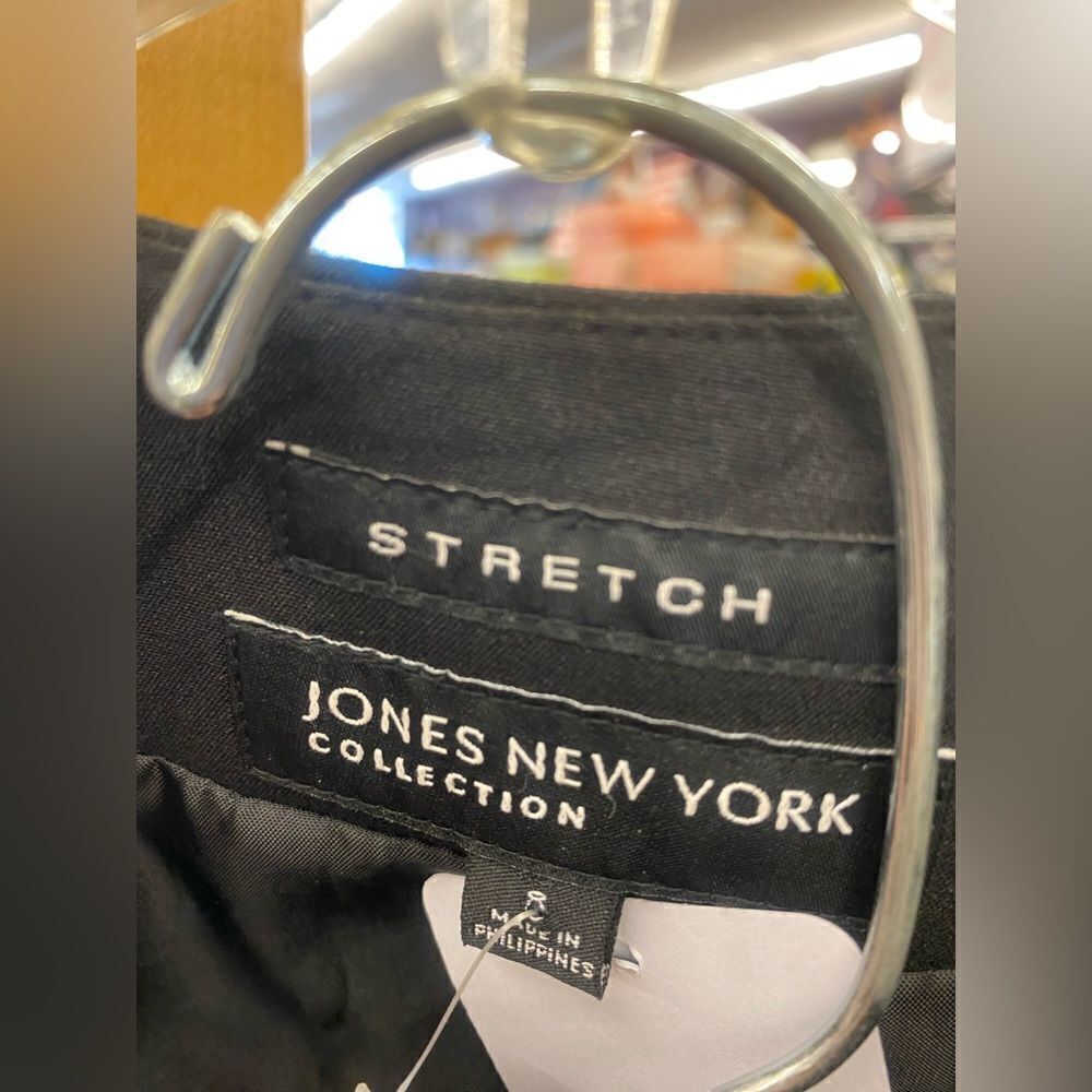Jones NY Sz. 8/10 Black Pantsuit - Picture 2 of 5